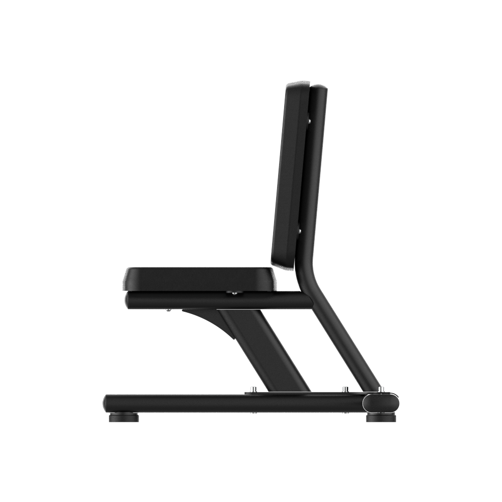 VO3 Commercial Utility Seated Upright Bench - Angle View