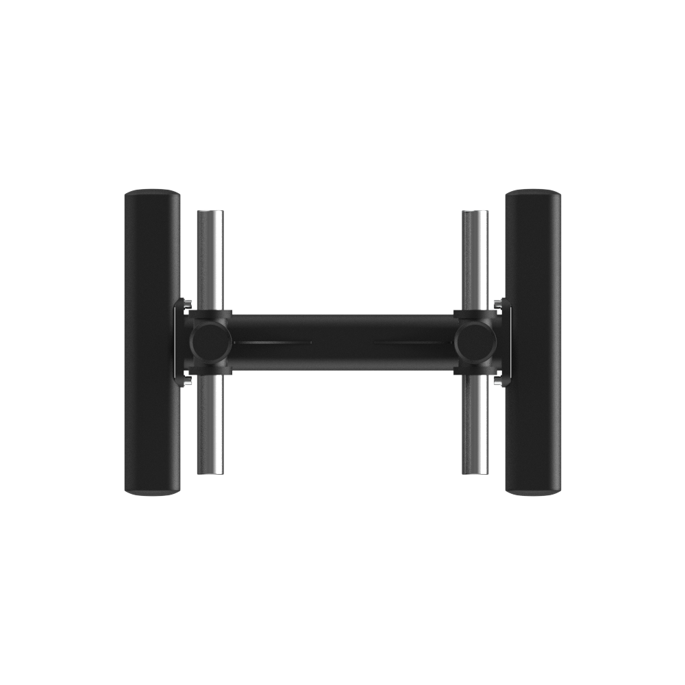 VO3 Commercial Weight Plate Tree - Rear Angle View