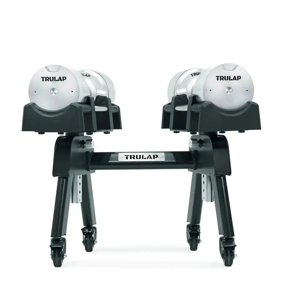 Trulap 8552 G4 Dumbbells with G3 Height Adjustable Mobile Stand