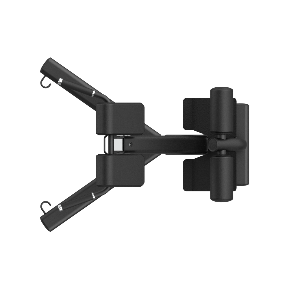 VO3 Commercial Back Extension Bench Roman Chair - Footplate View