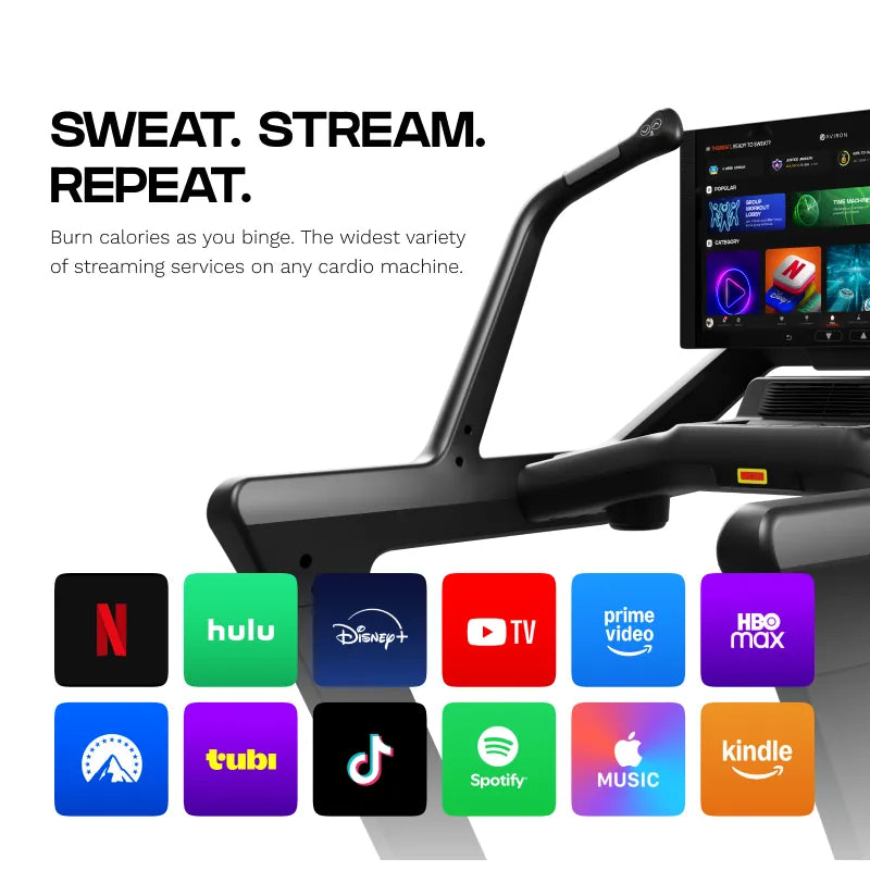 Aviron Summit Incline Treadmill in Home Gym Setup