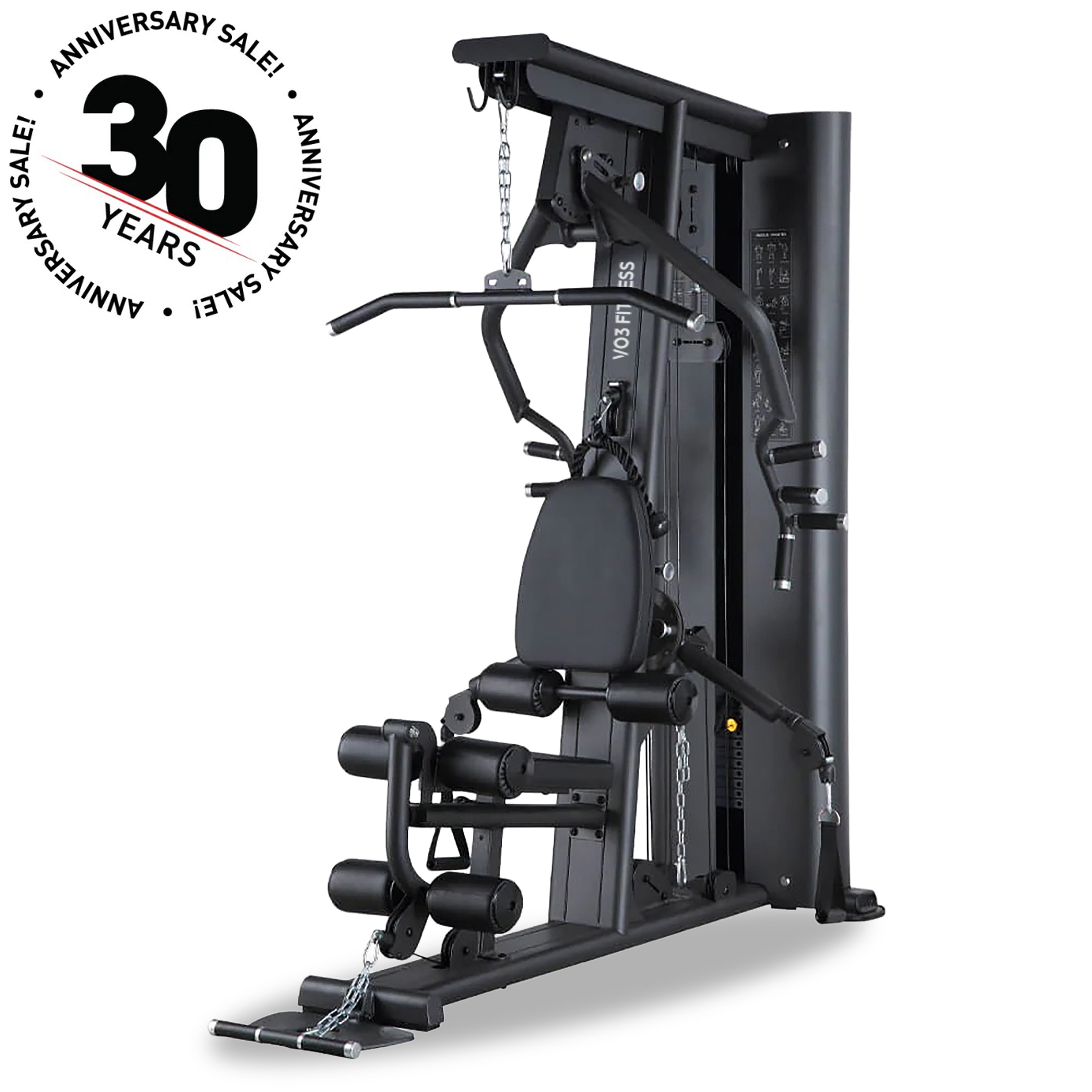 VO3 EFC Multi Gym home fitness station with 30th Anniversary Sale badge