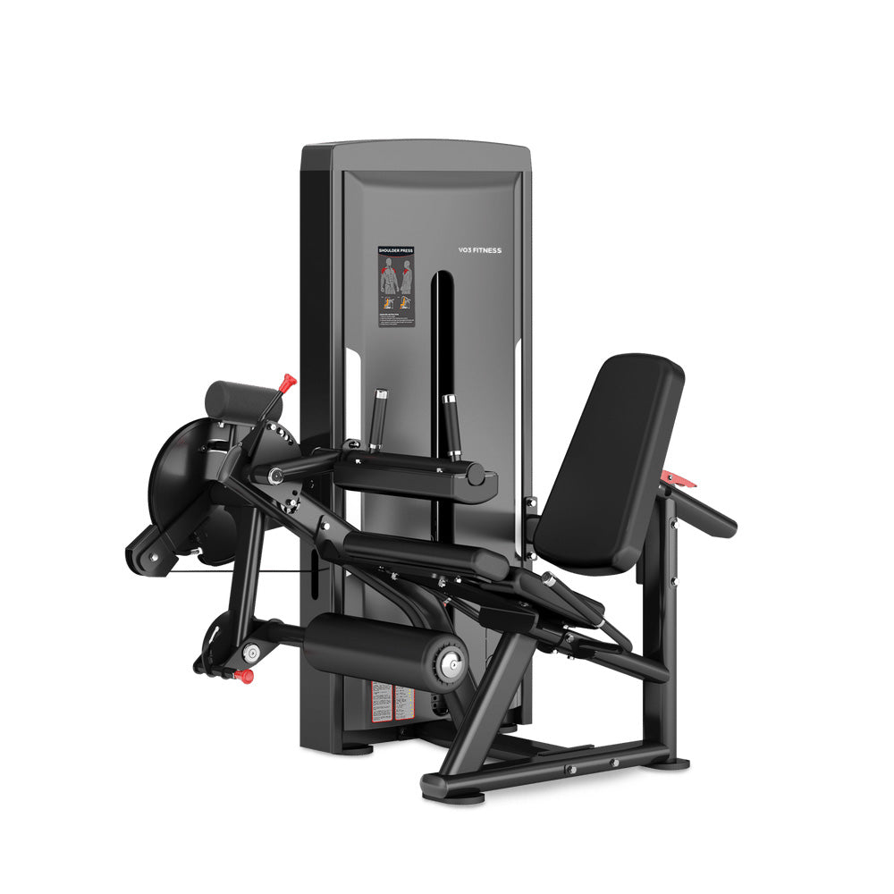 VO3 EVO Leg Extension/Leg Curl machine – angled view