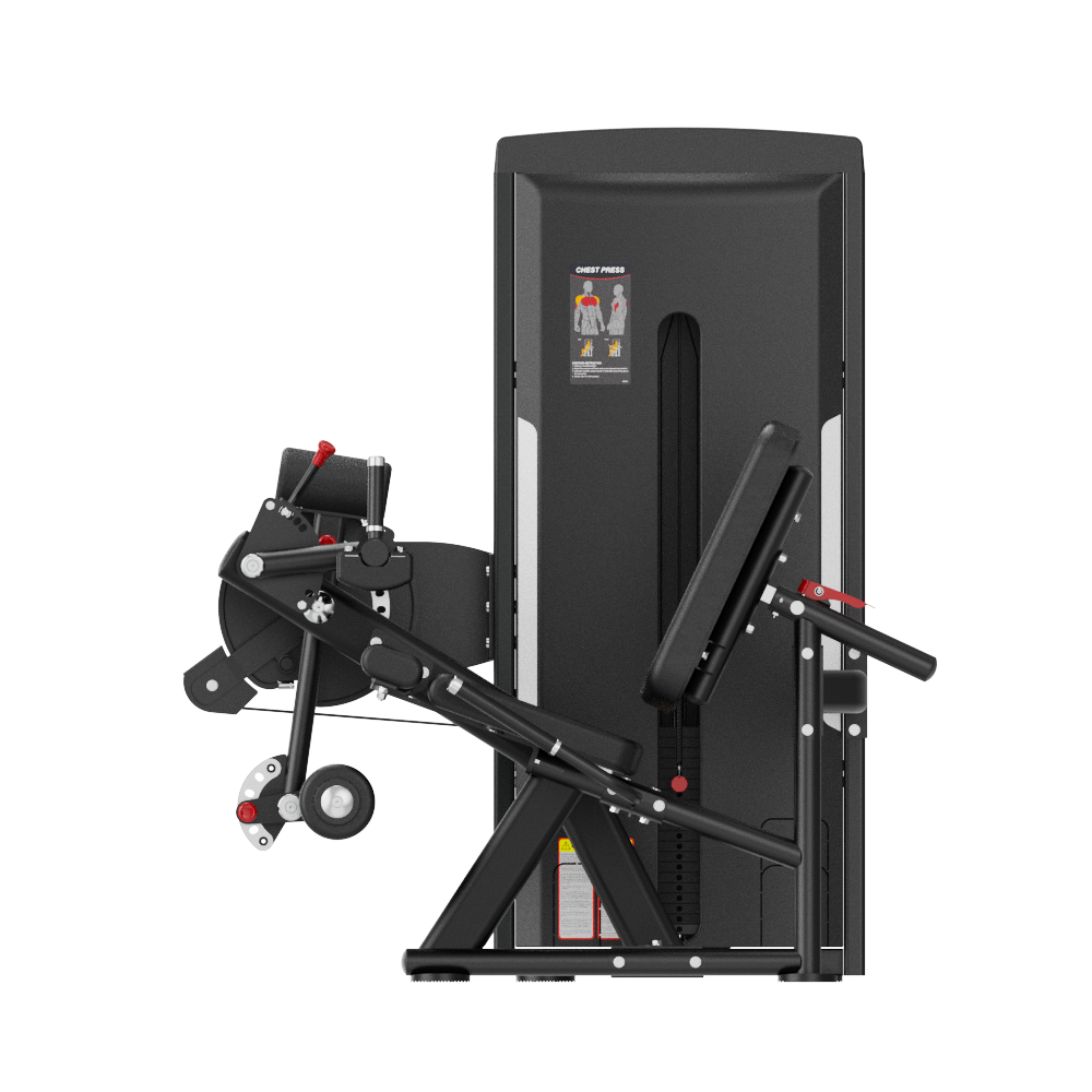 VO3 EVO Leg Extension/Leg Curl – side profile highlighting adjustment mechanisms
