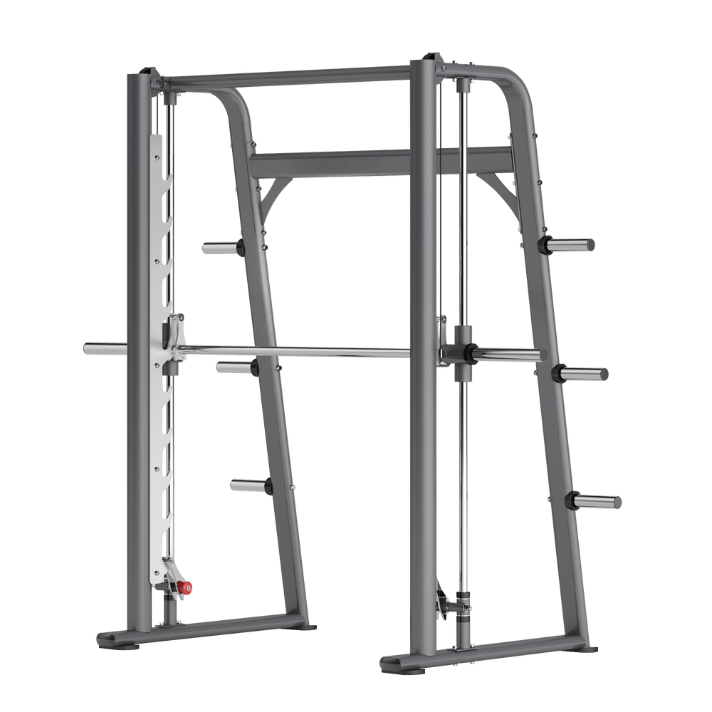 VO3 Commercial Smith Machine with Weight Plate Storage