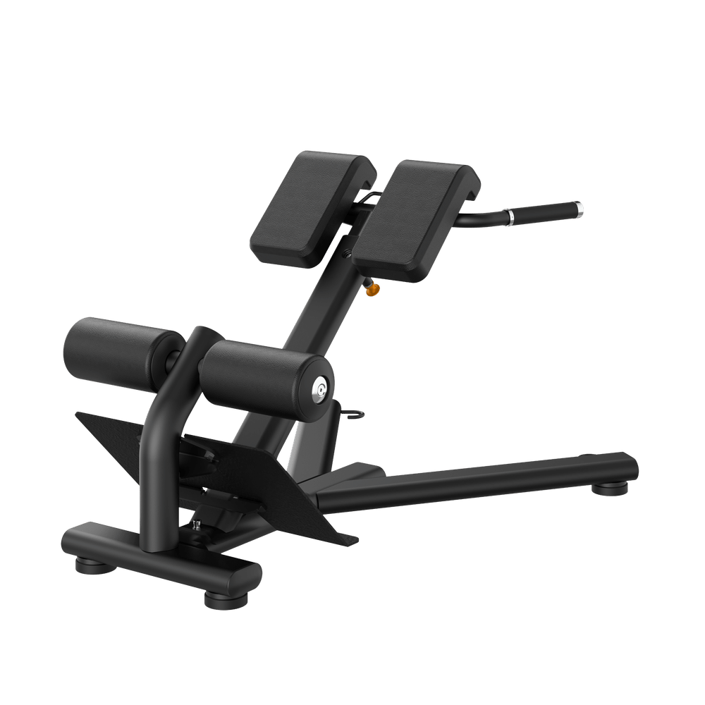 VO3 Commercial Back Extension Bench Roman Chair - Angle View
