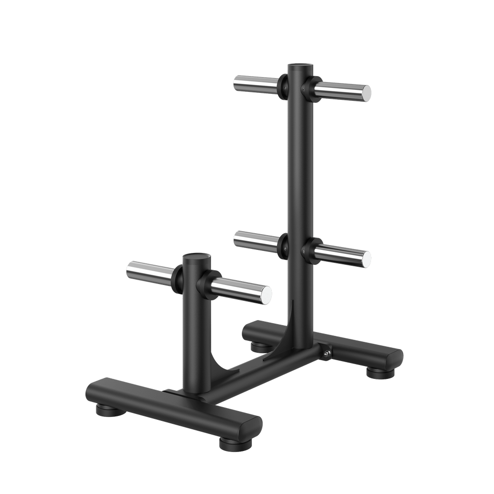 VO3 Commercial Weight Plate Tree - Front Angle View