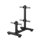 VO3 Commercial Weight Plate Tree - Front Angle View