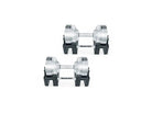 Trulap 8552 G4 Dumbbells in Reinforced Nylon Cradles Overhead View
