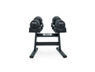 Trulap 8592 G4 Matte Black Dumbbells with G2 Stationary Rack