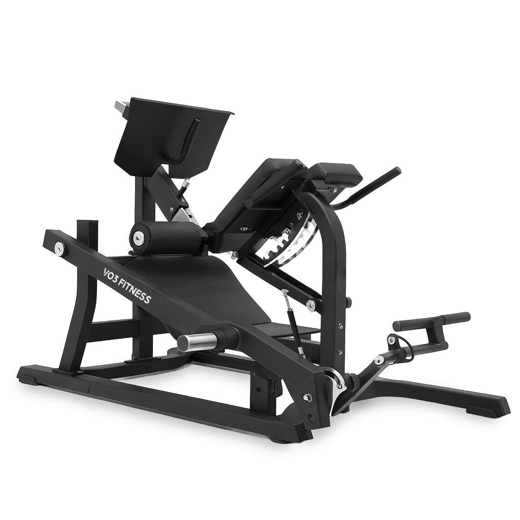 VO3 3D Glute Multi Hip Extension machine front angle view