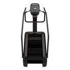 VO3-SM5 Stair Climber front view - commercial stair climber with LED console, handlebars, and wide step design.