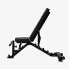 Side profile view of the Altas Strength AL-4026 adjustable multi-angle workout bench.