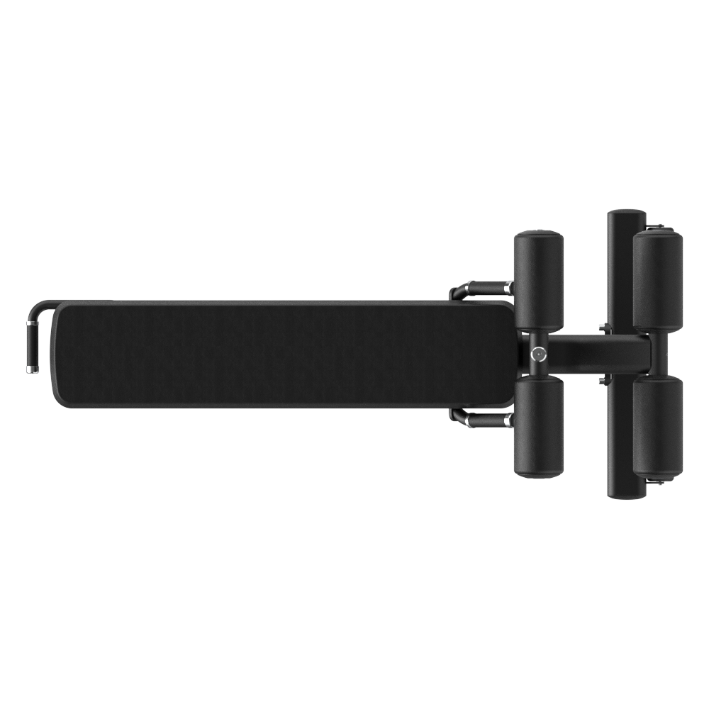 VO3 Commercial Adjustable Decline Ab Bench - Front View