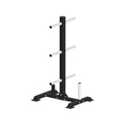 VO3 Bumper Plate Tree with Barbell Holders Front View - Spartan Fitness