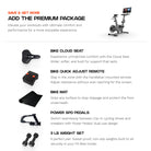 Aviron Fit Bike Touring — Chain Drive Connected Indoor Cycling Bike