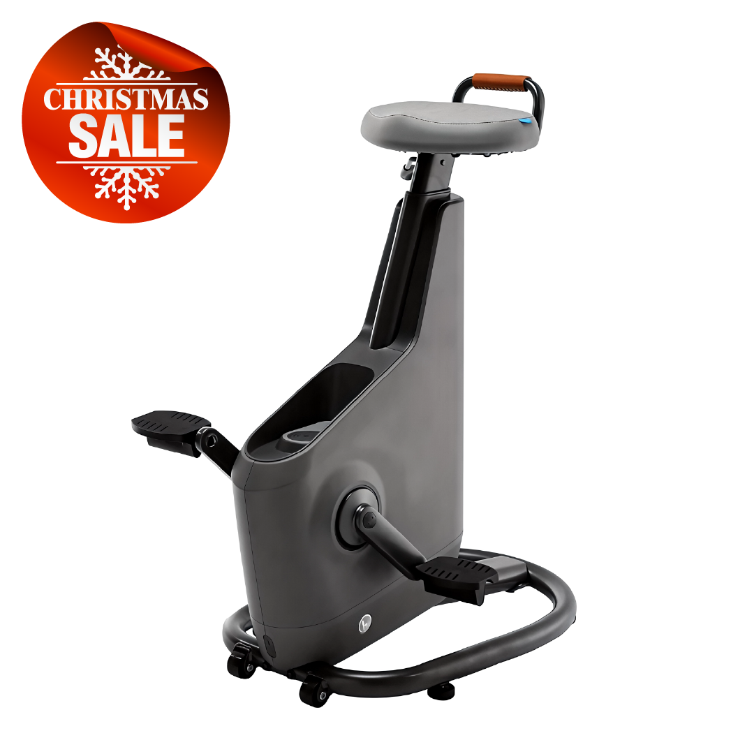 LifeSpan Ampera Bike with modern compact design, shown with Christmas Sale badge.