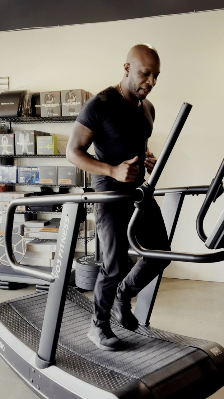 VO3 CT100 curved treadmill reel 3