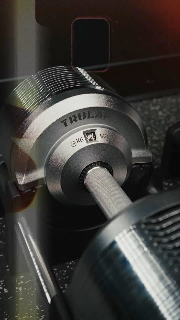 Trulap 8592 G4 adjustable dumbbells reel