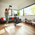 Aviron Strong Go Rower — Connected Rowing Machine with Tablet Mount