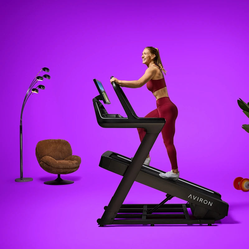 Aviron Summit Incline Treadmill — Maximum 42% Elevation Incline Training