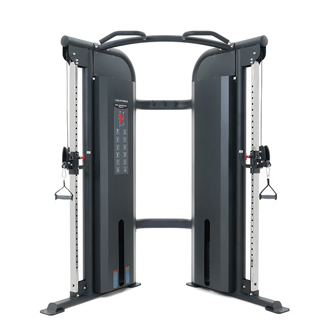 VO3 EVO Dual Adjustable Pulley – front angled view of commercial functional trainer