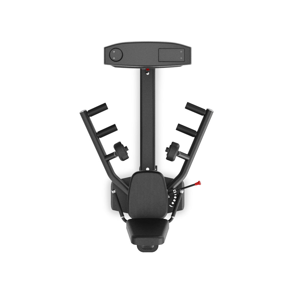 VO3 EVO Inner/Outer Thigh machine – top view of seat and rotating leg mechanism