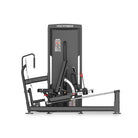 Side view of VO3 EVO Pro Seated Leg Press/Hack Squat showing frame and movement path