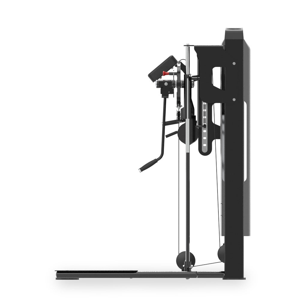 VO3 EVO Standing Multi Fly selectorized fly machine side profile