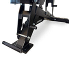 VO3 FI9 Flat Incline Commercial Bench – close-up of adjustment system and premium build
